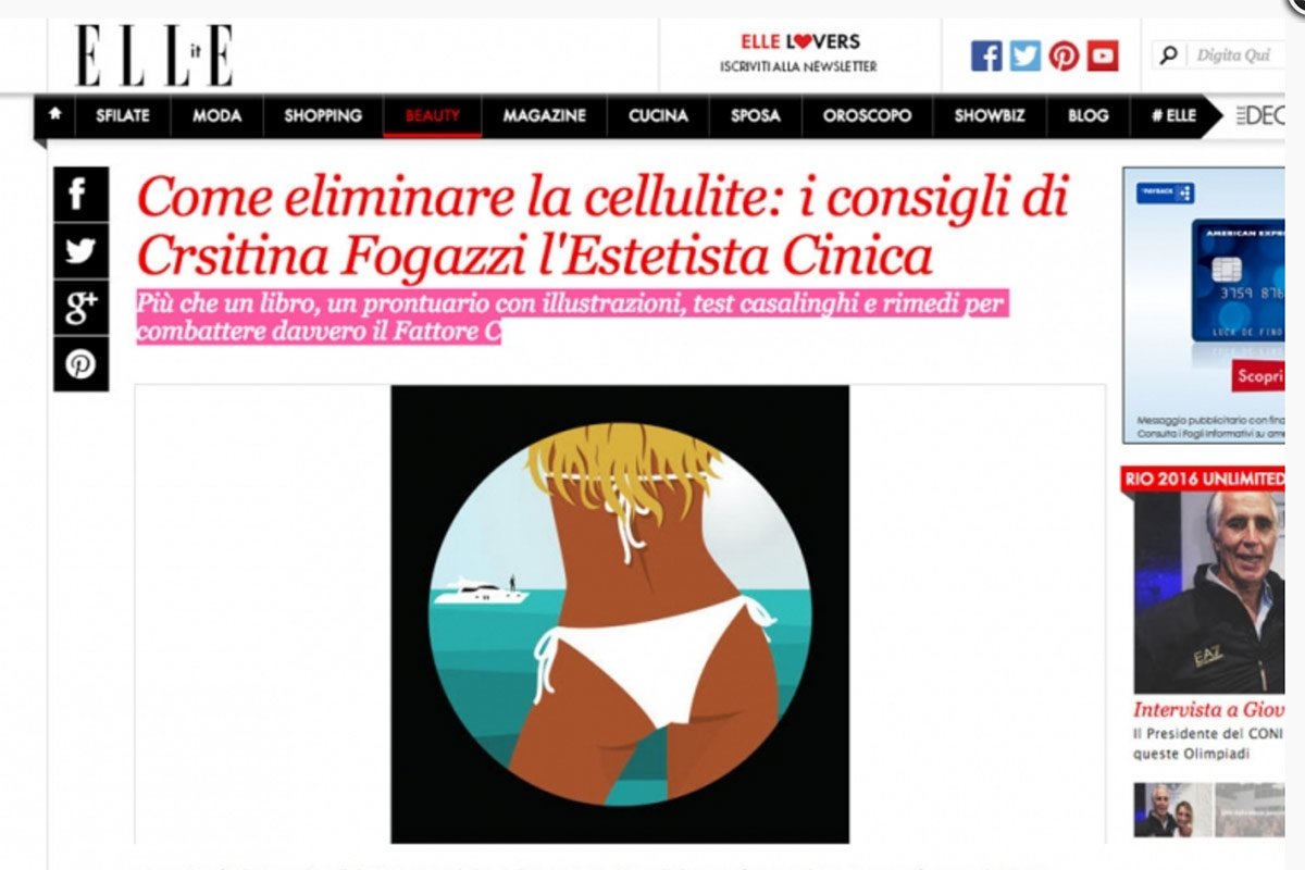 Come eliminare la cellulite: i consigli di Cristina Fogazzi l