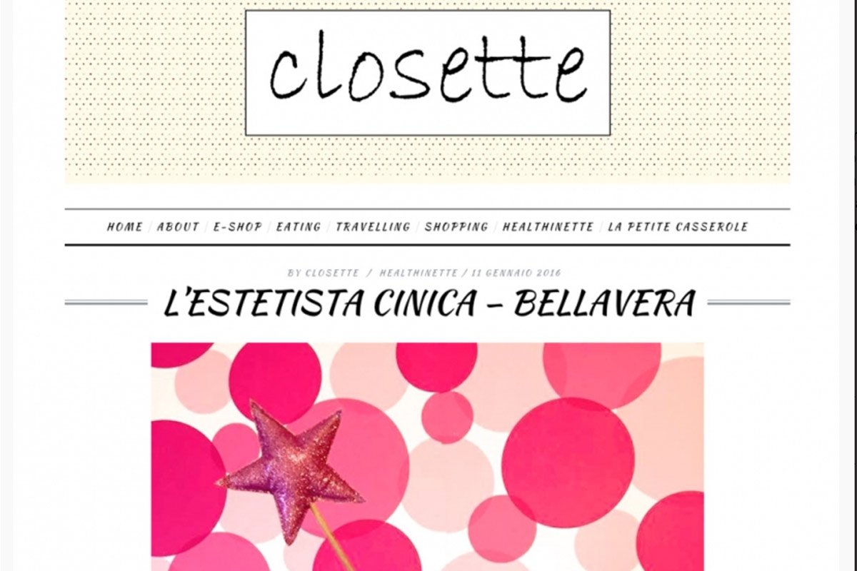 L’ESTETISTA CINICA – BELLAVERA