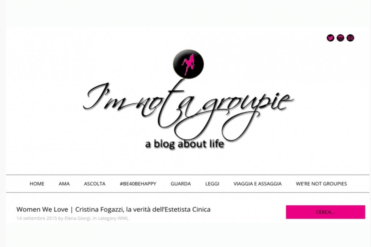 Women We Love | Cristina Fogazzi, la verità dell’Estetista Cinica