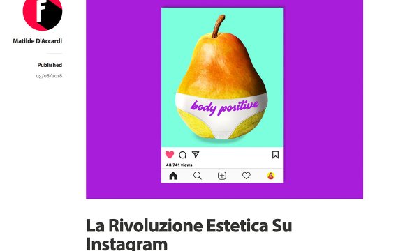 La Rivoluzione Estetica Su Instagram