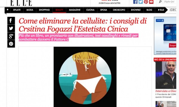 Come eliminare la cellulite: i consigli di Cristina Fogazzi l