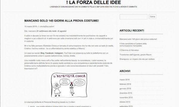 MANCANO SOLO 145 GIORNI ALLA PROVA COSTUME!