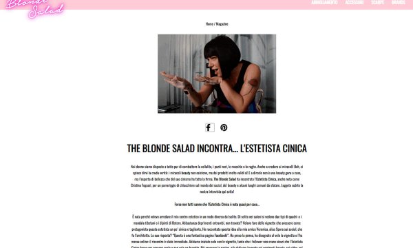 THE BLONDE SALAD INCONTRA... L